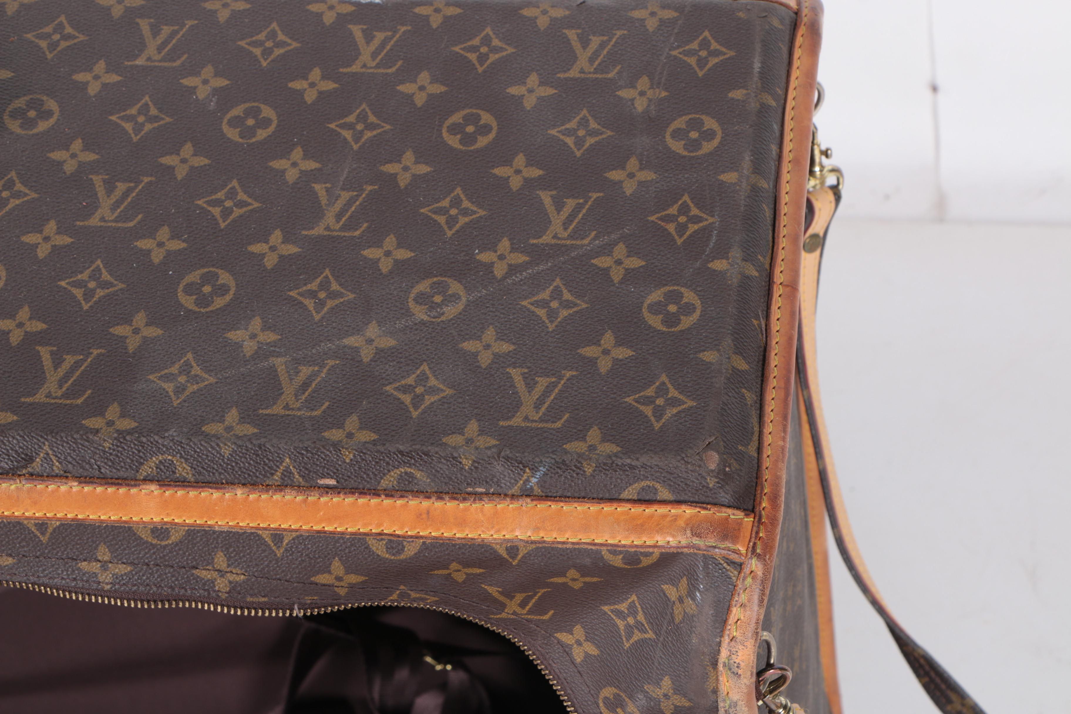 Vintage Louis Vuitton Monogram Rolling Suitcase