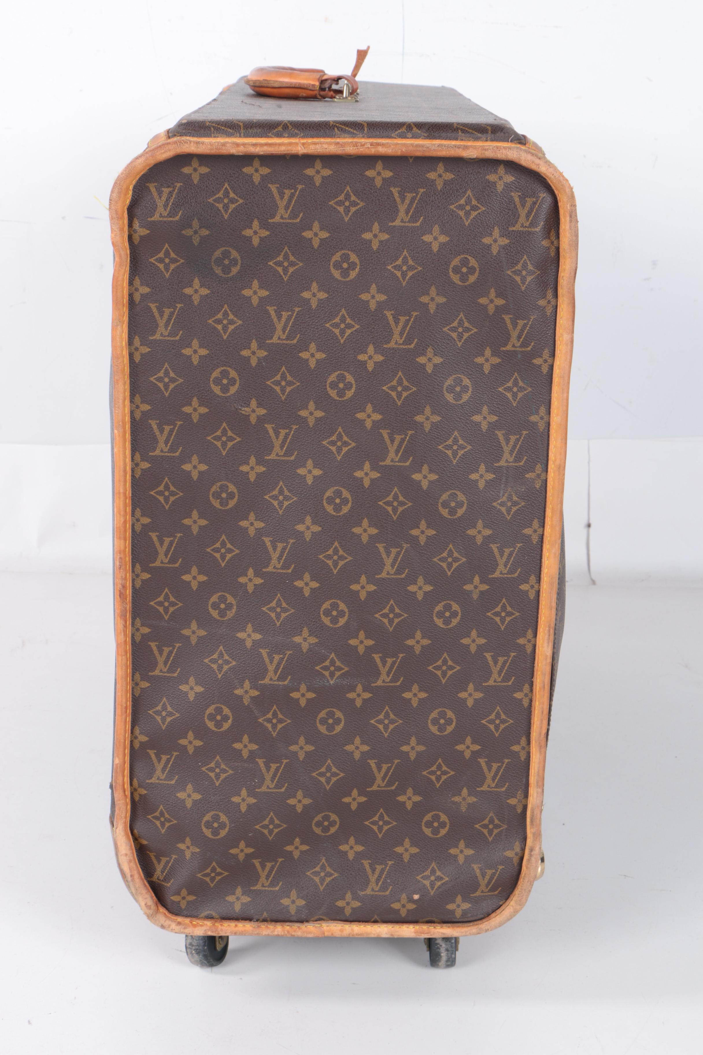 Vintage Louis Vuitton Monogram Rolling Suitcase