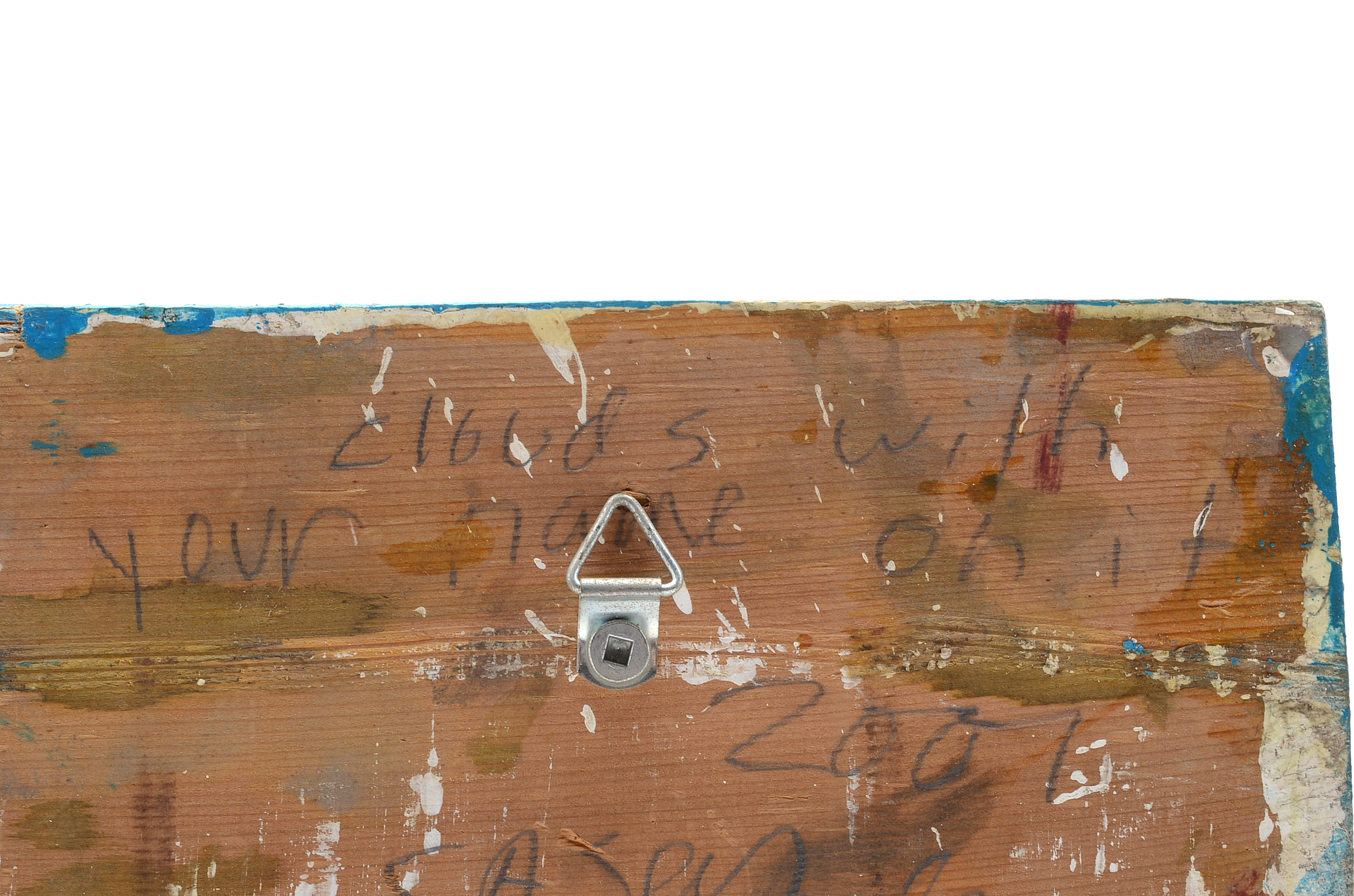 Casey McGlynn Oil Painting on Wood "Clouds with Your Name on It"