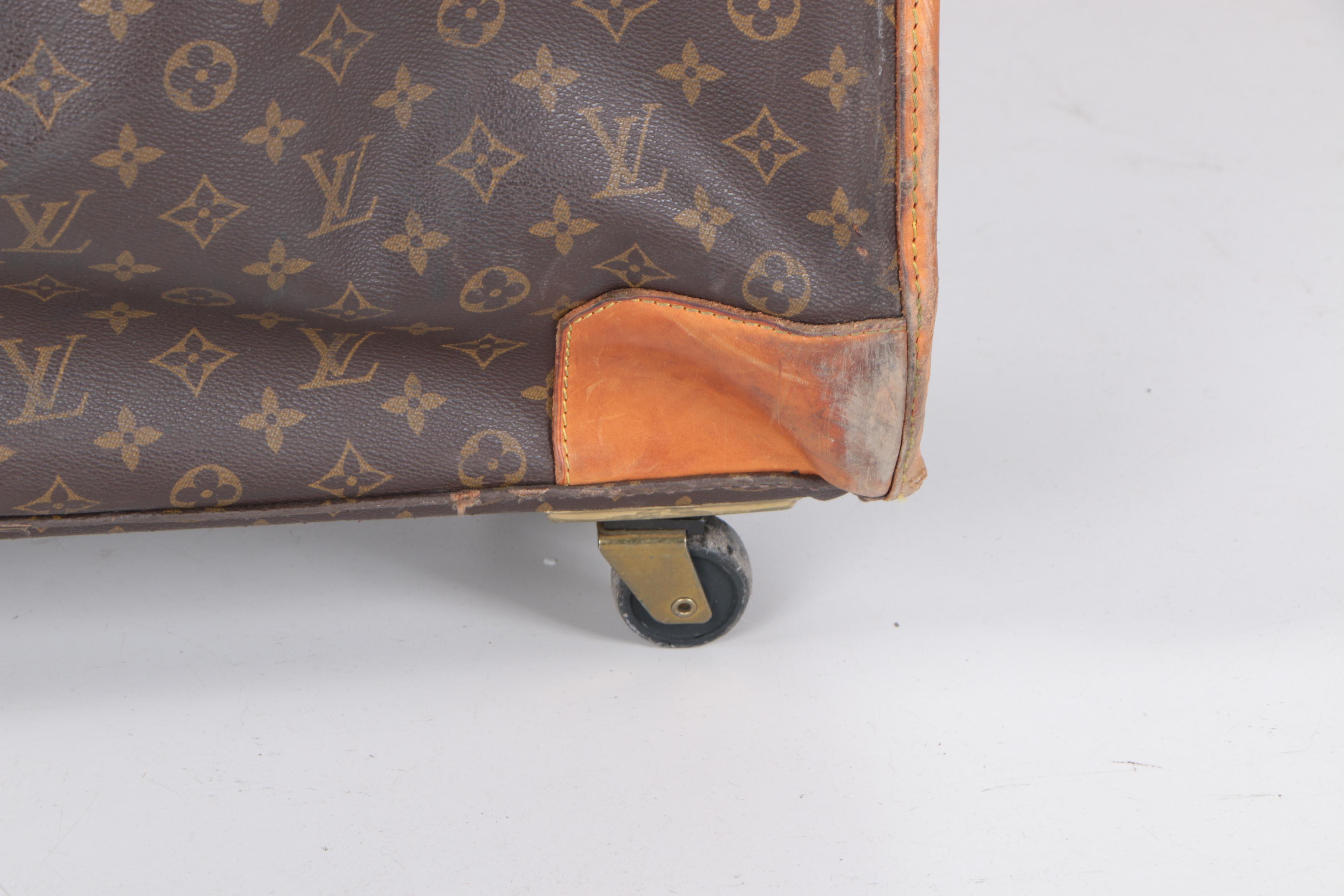 Vintage Louis Vuitton Monogram Rolling Suitcase