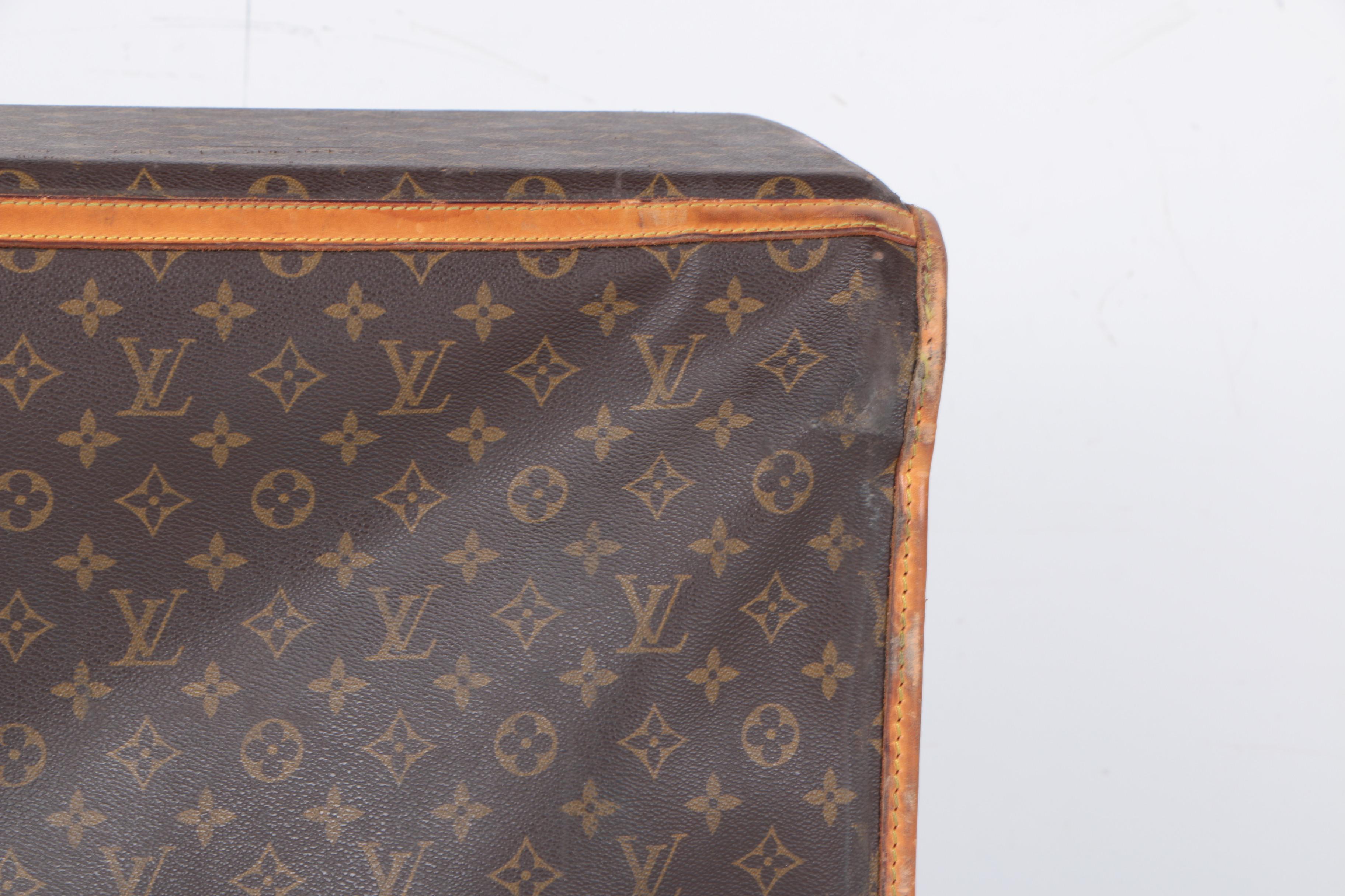 Vintage Louis Vuitton Monogram Rolling Suitcase