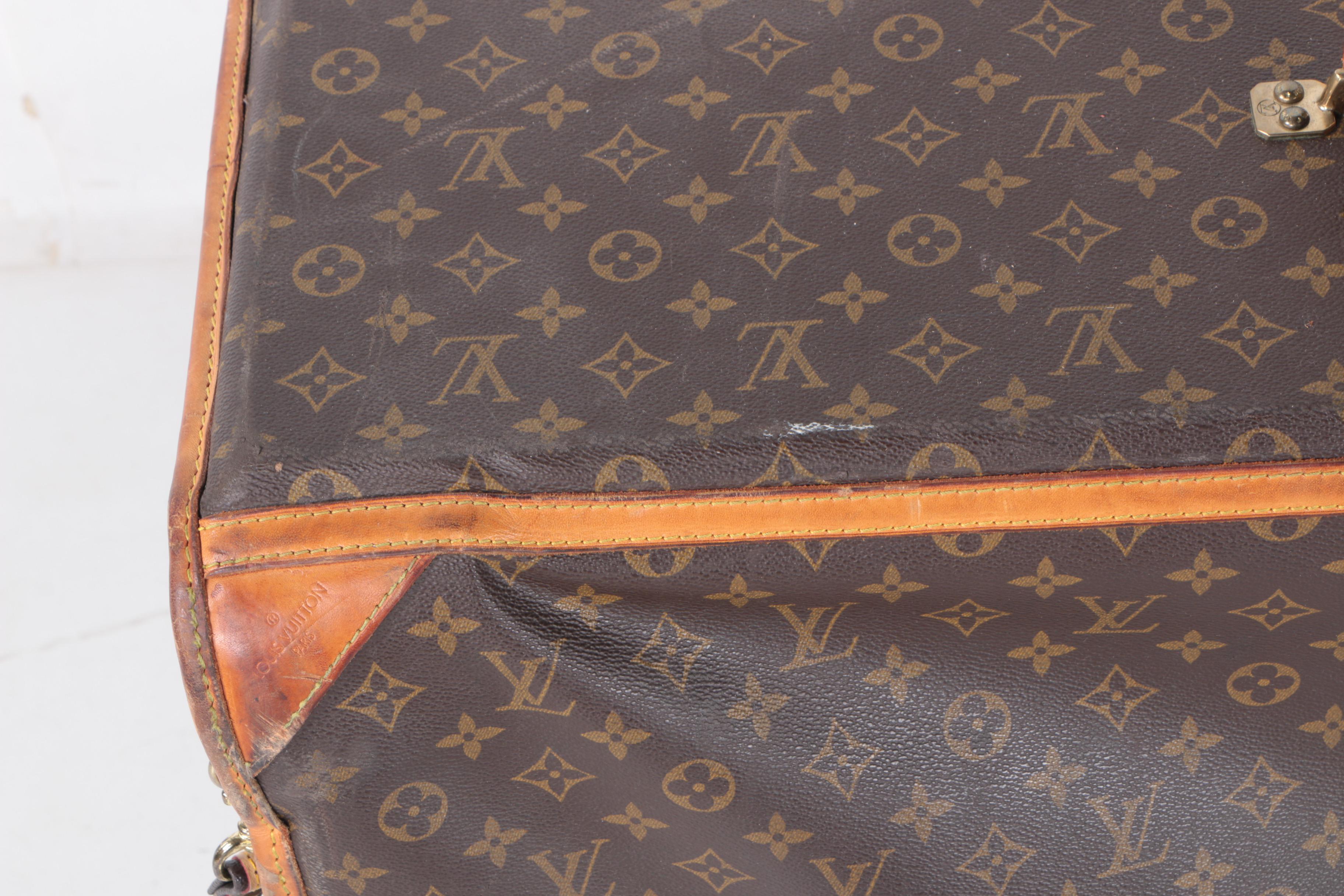 Vintage Louis Vuitton Monogram Rolling Suitcase
