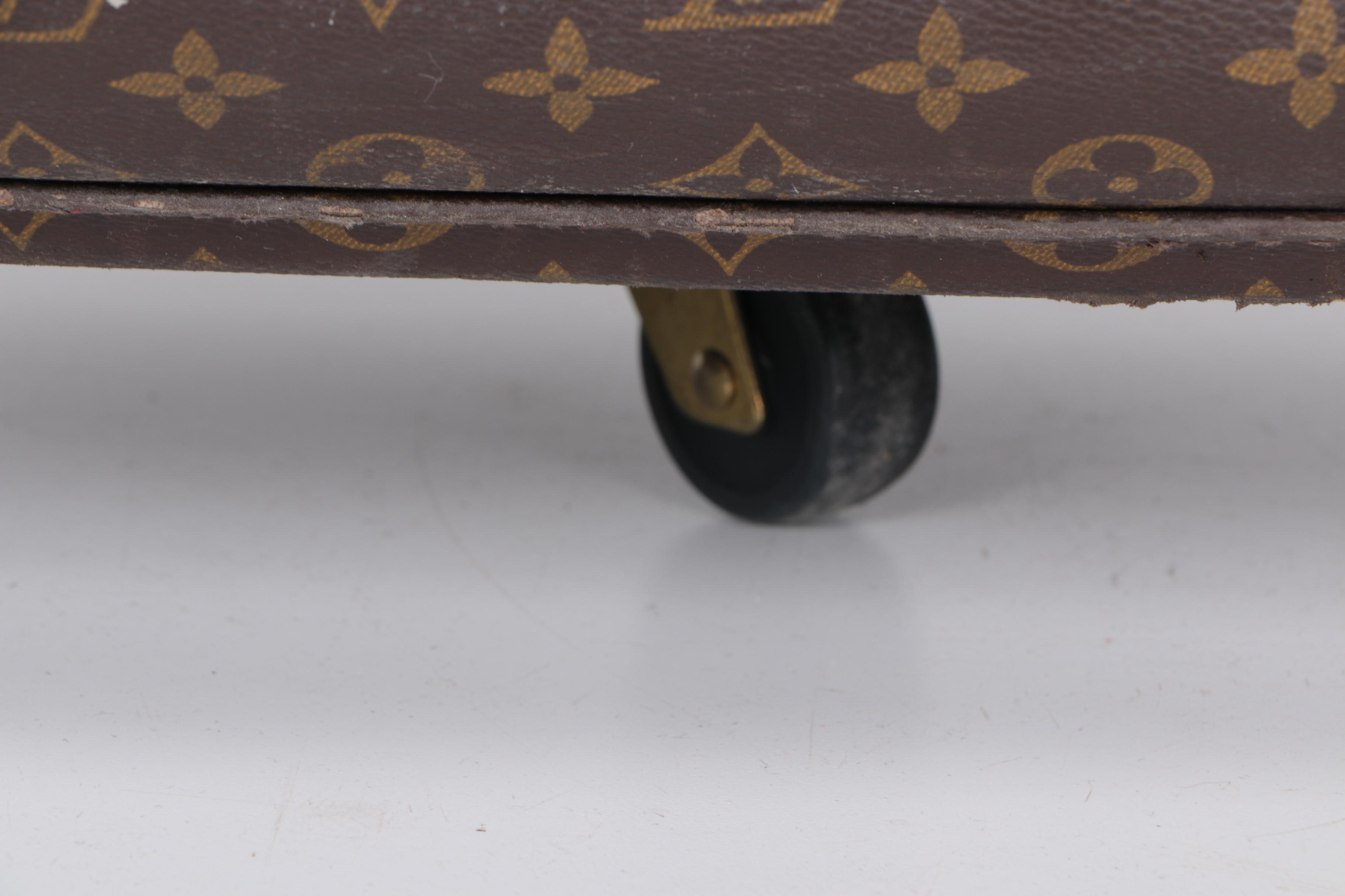 Vintage Louis Vuitton Monogram Rolling Suitcase