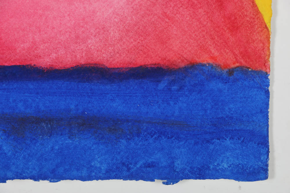 Beth Hertz Watercolor Painting on Paper "Rosy Fingered Dawn (Like Thunder)"