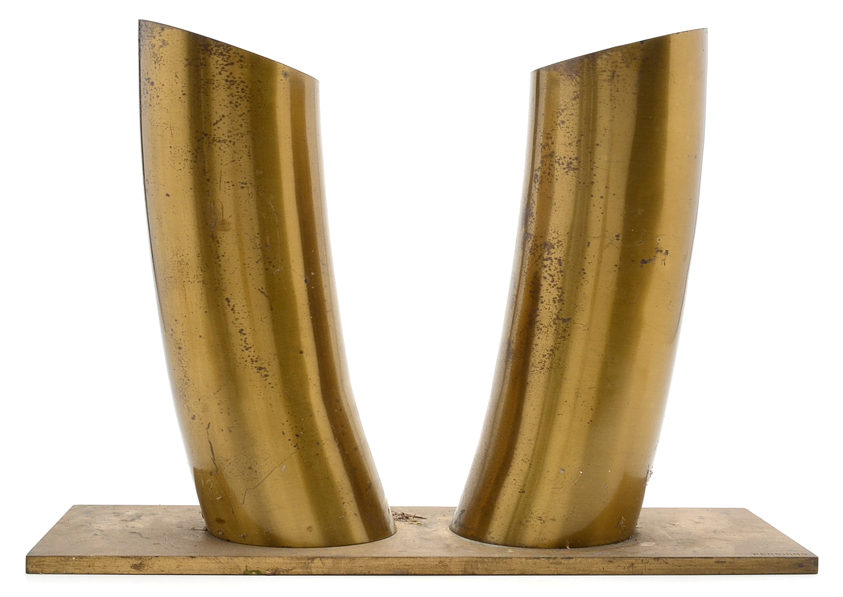 Louise Pershing Brass Sculpture