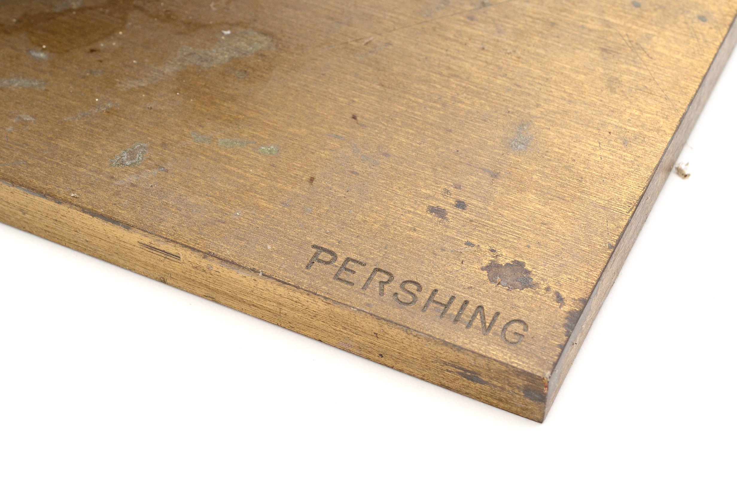 Louise Pershing Brass Sculpture