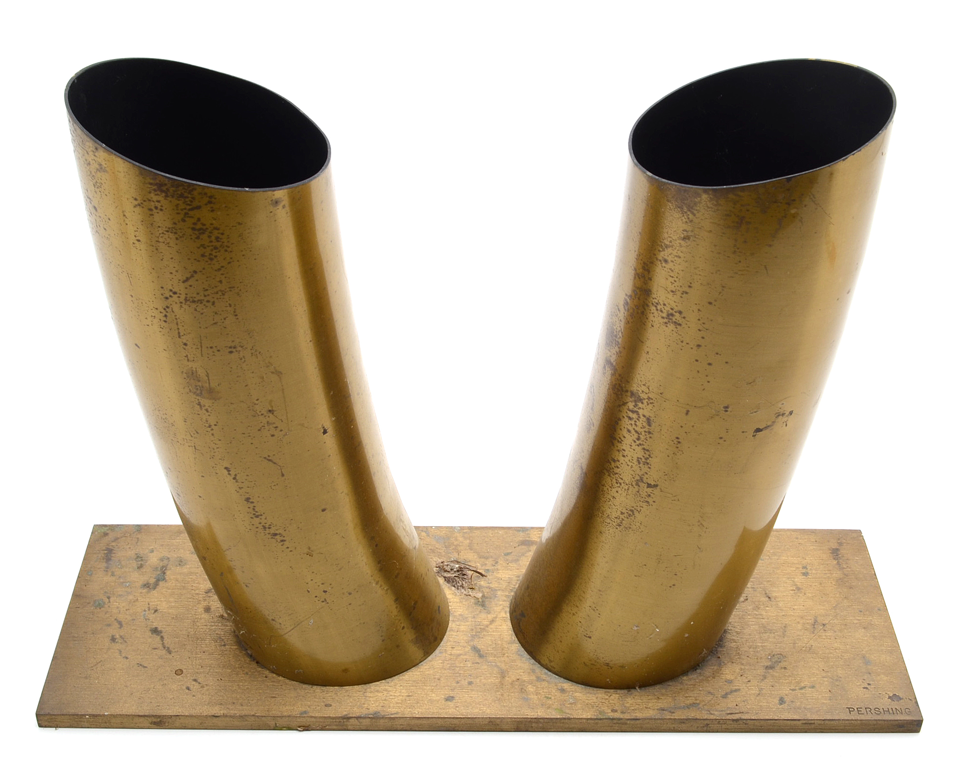 Louise Pershing Brass Sculpture