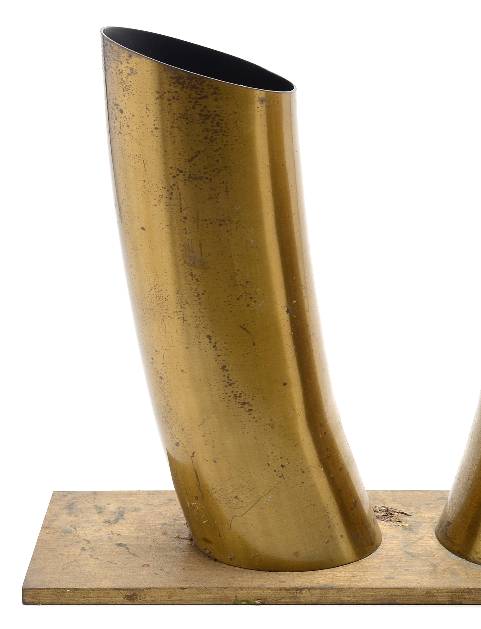 Louise Pershing Brass Sculpture