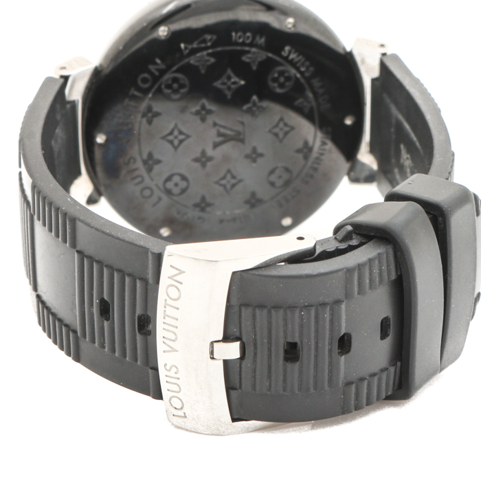 Louis Vuitton Automatique GMT Stainless Steel Watch