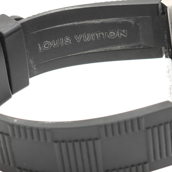 Louis Vuitton Automatique GMT Stainless Steel Watch