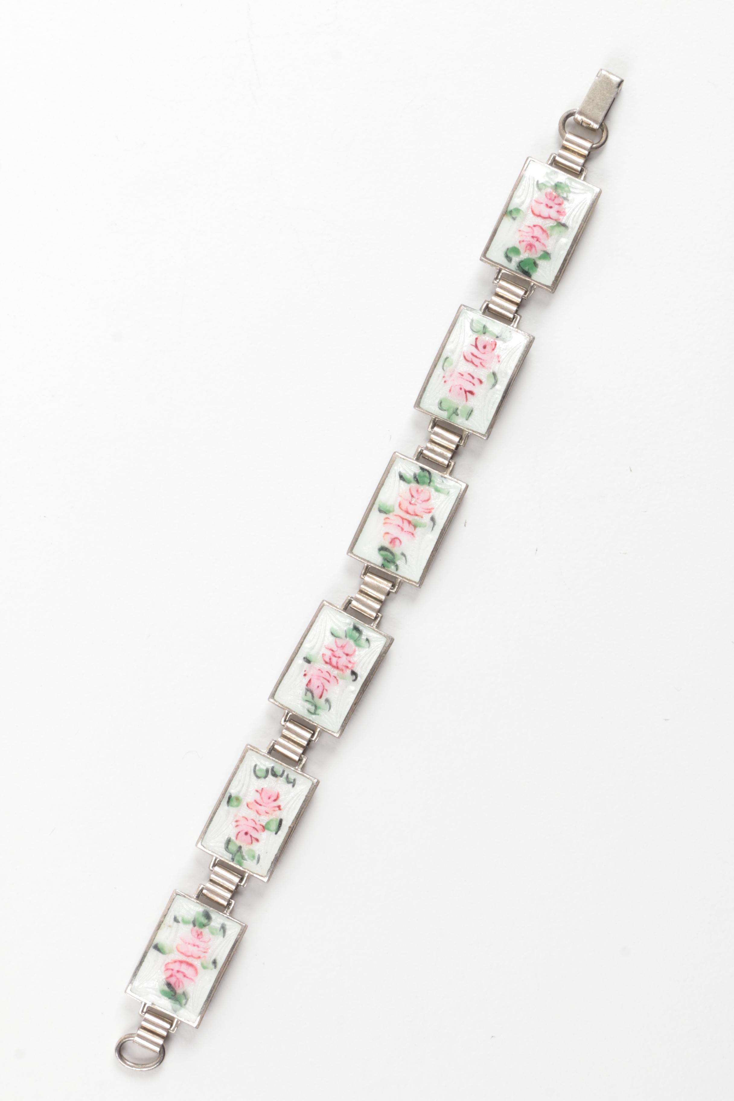 Vintage Sterling Silver Jewelry Assortment Featuring Reliquaries