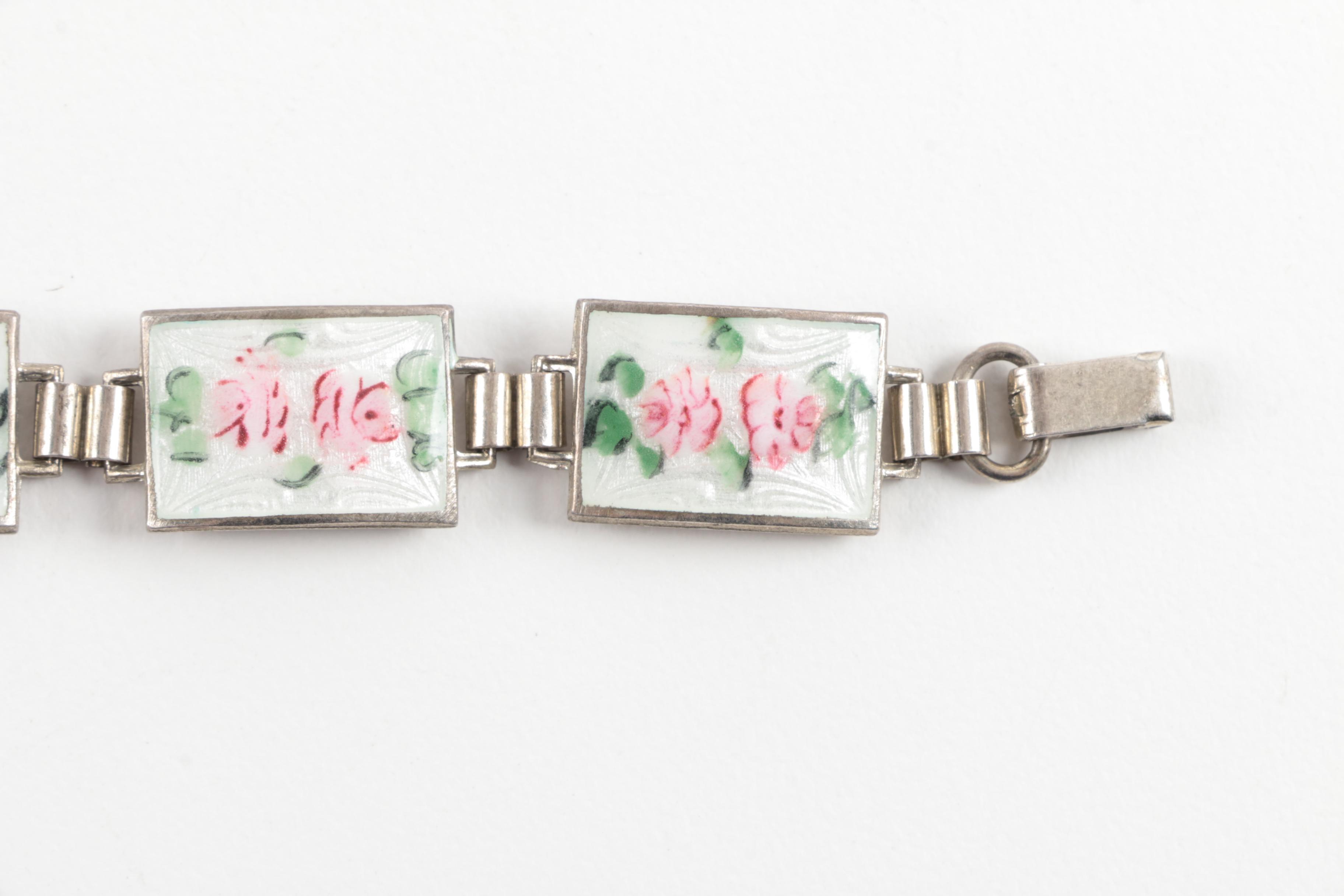 Vintage Sterling Silver Jewelry Assortment Featuring Reliquaries