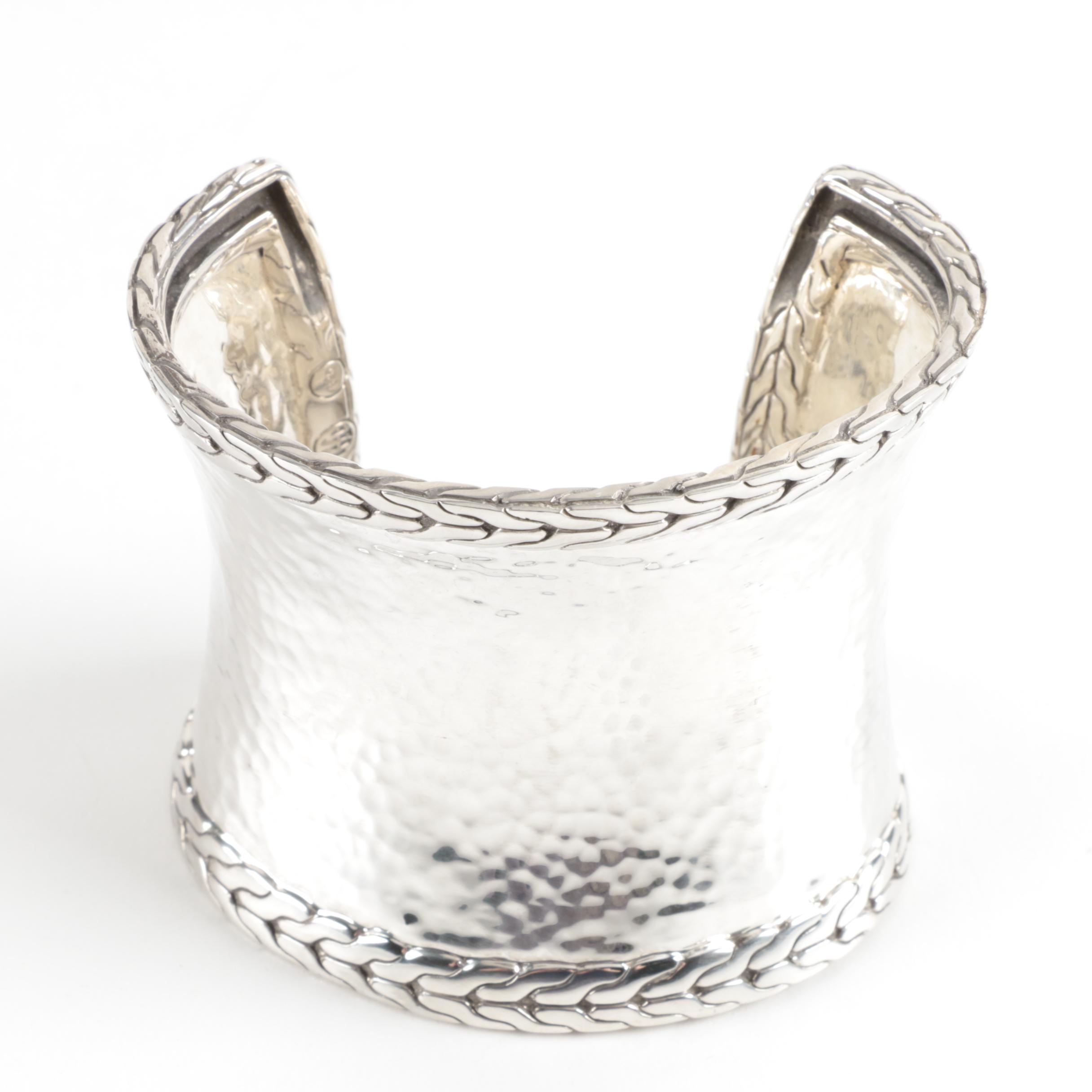 John Hardy "Palu Macan" Collection Sterling Silver Cuff Bracelet