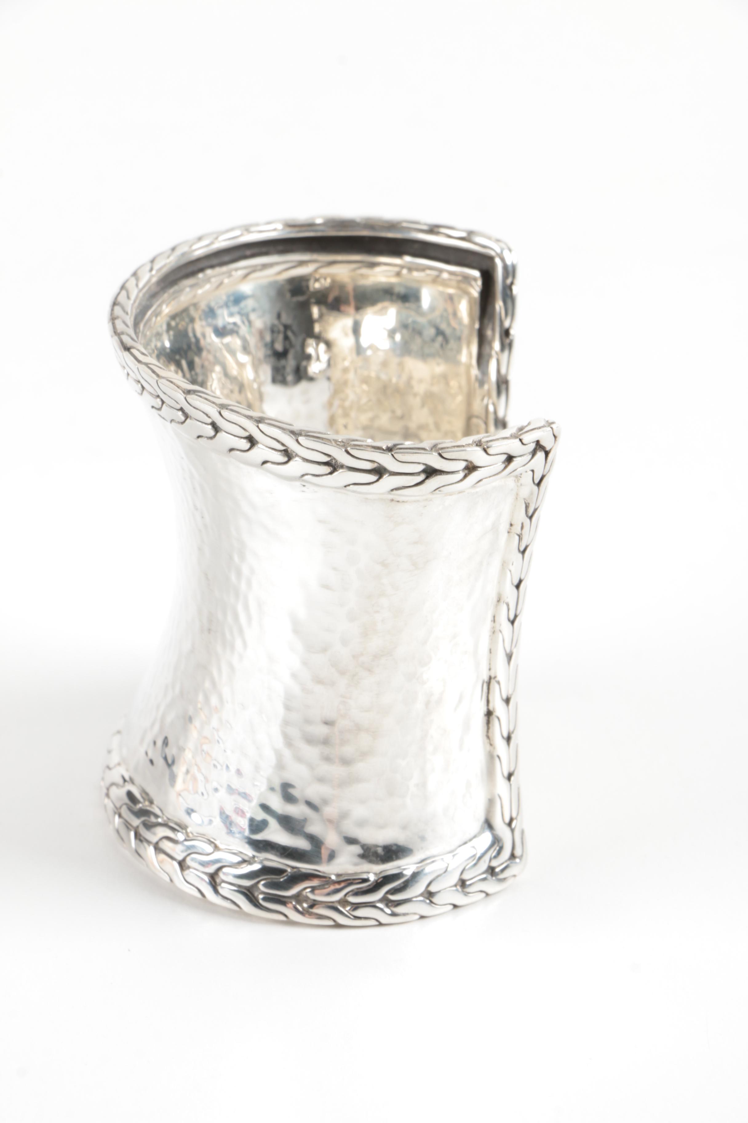 John Hardy "Palu Macan" Collection Sterling Silver Cuff Bracelet