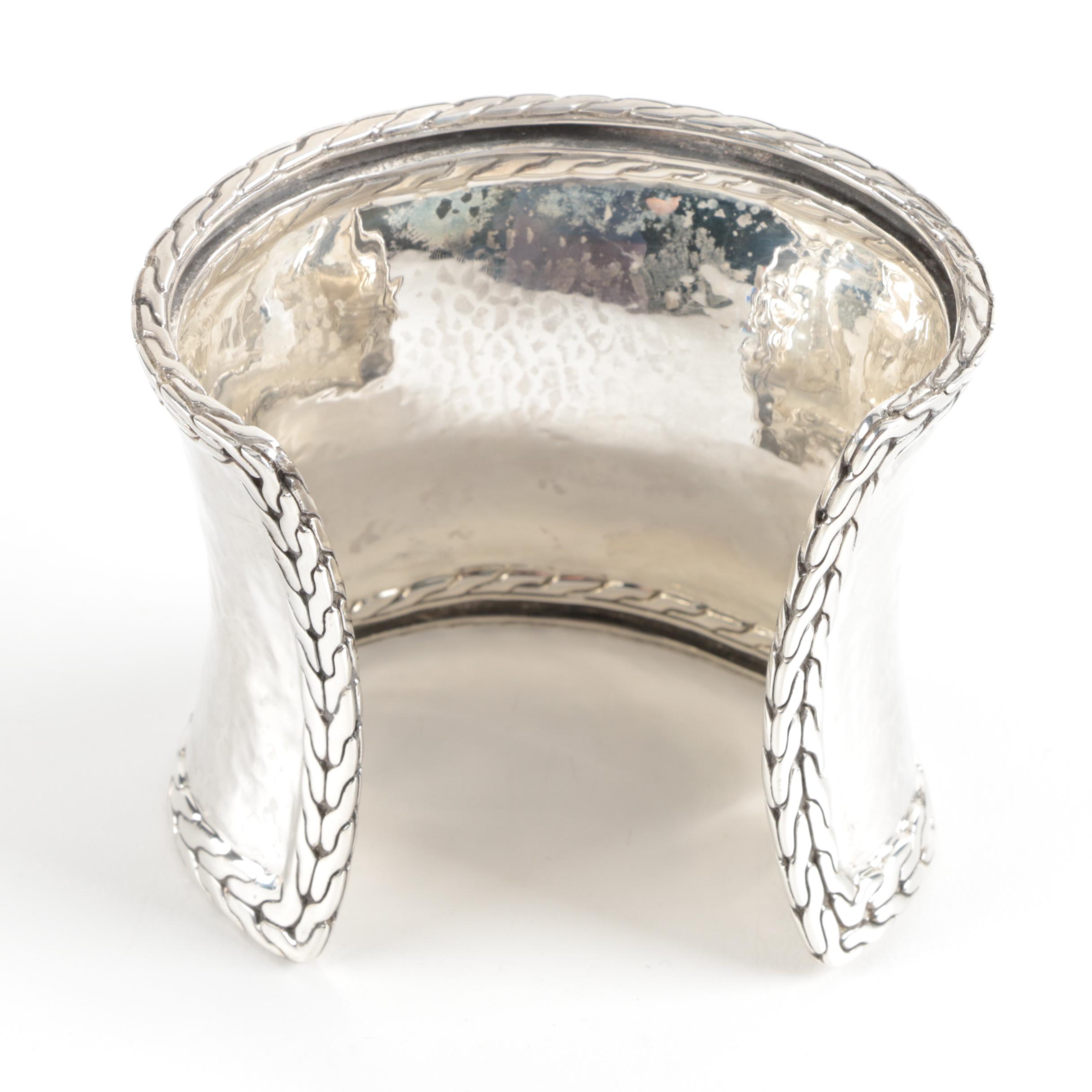 John Hardy "Palu Macan" Collection Sterling Silver Cuff Bracelet