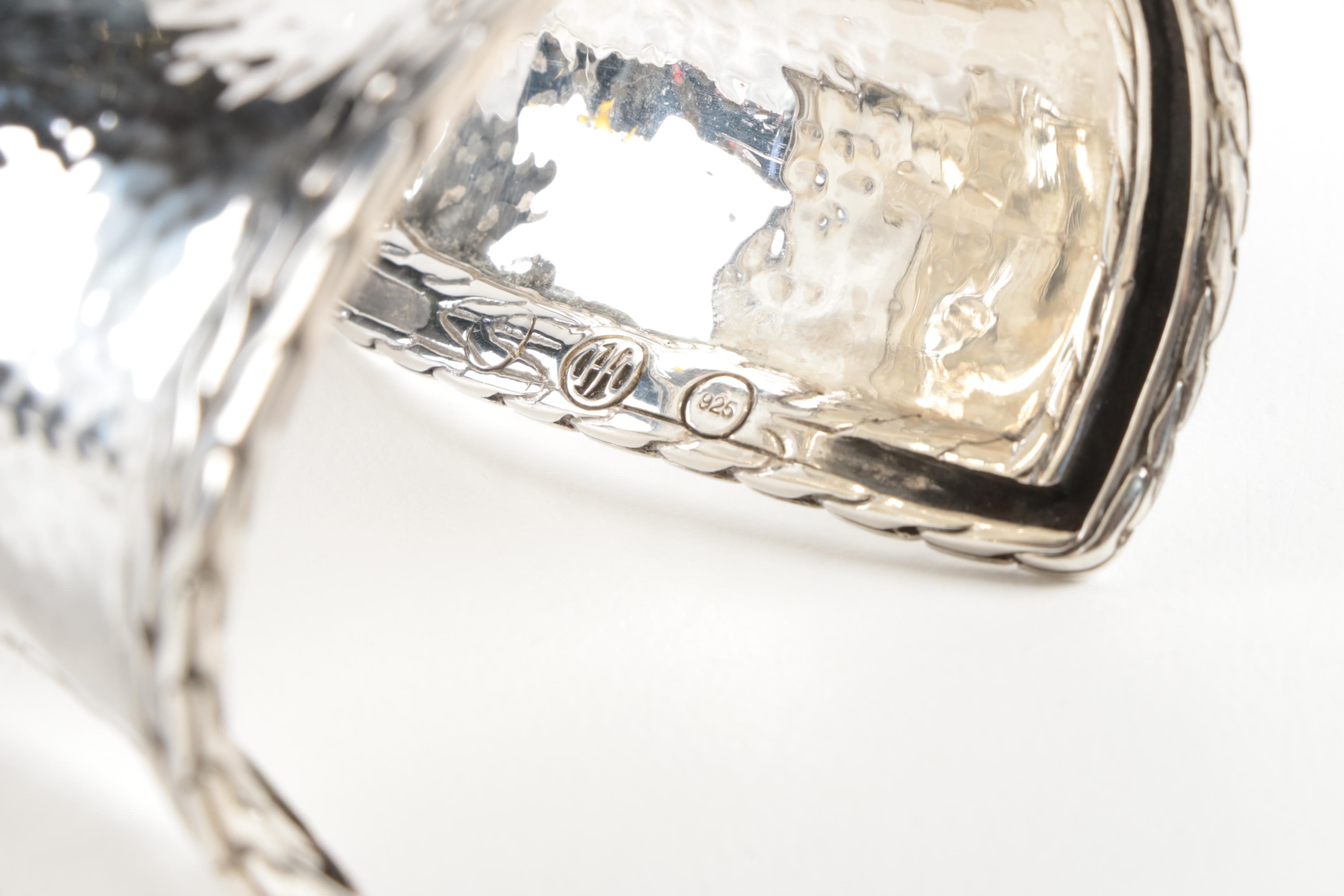 John Hardy "Palu Macan" Collection Sterling Silver Cuff Bracelet