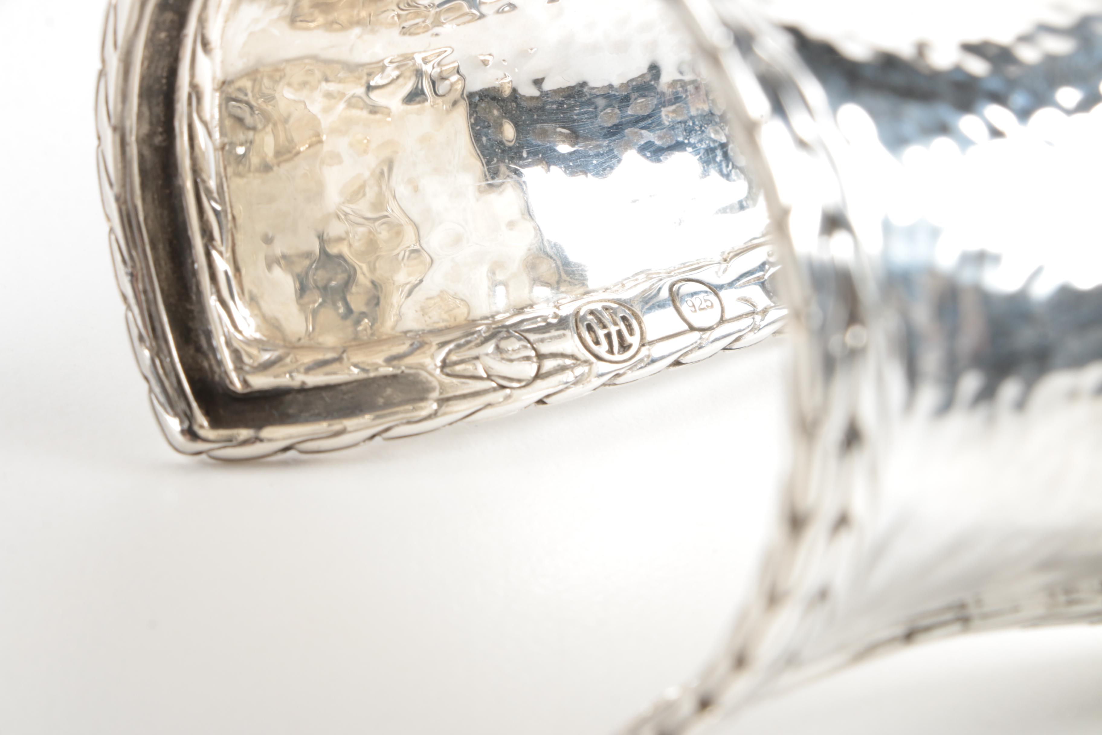 John Hardy "Palu Macan" Collection Sterling Silver Cuff Bracelet