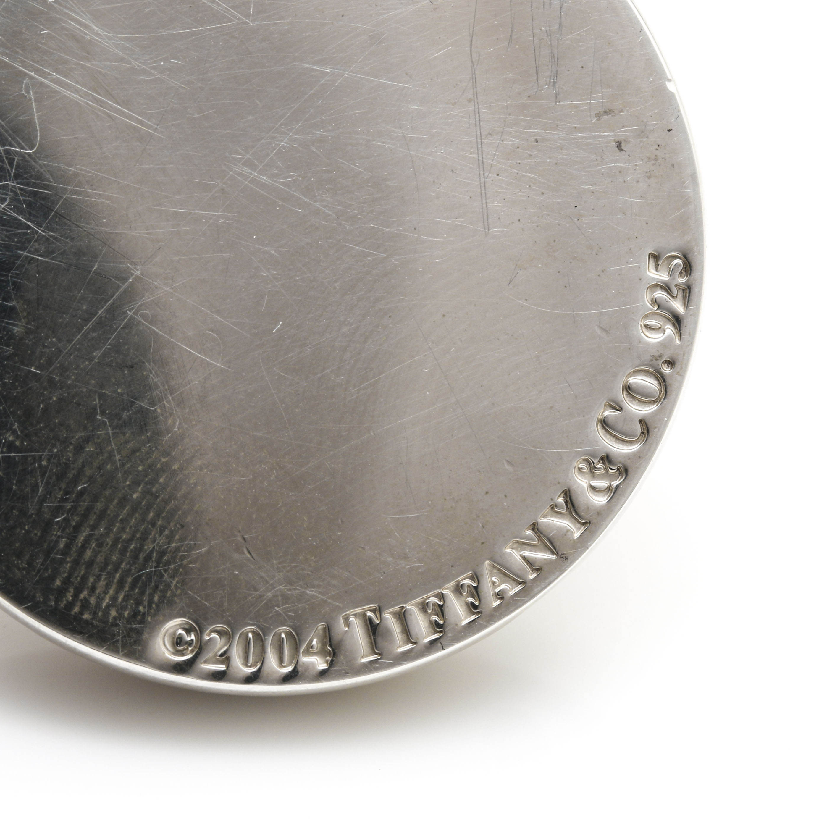 Tiffany & Co. Sterling Silver Basketball Key Chain