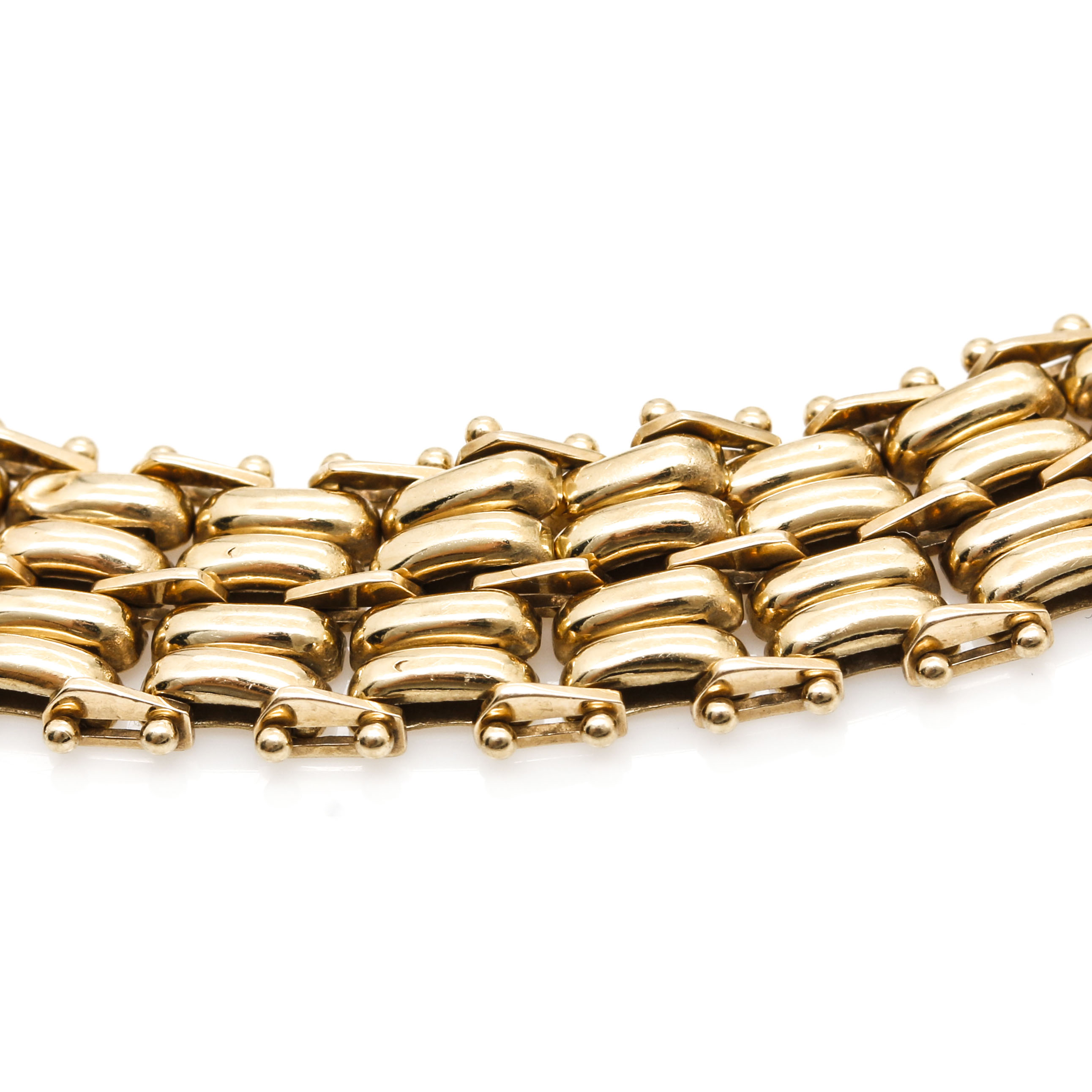 14K Yellow Gold Link Bracelet