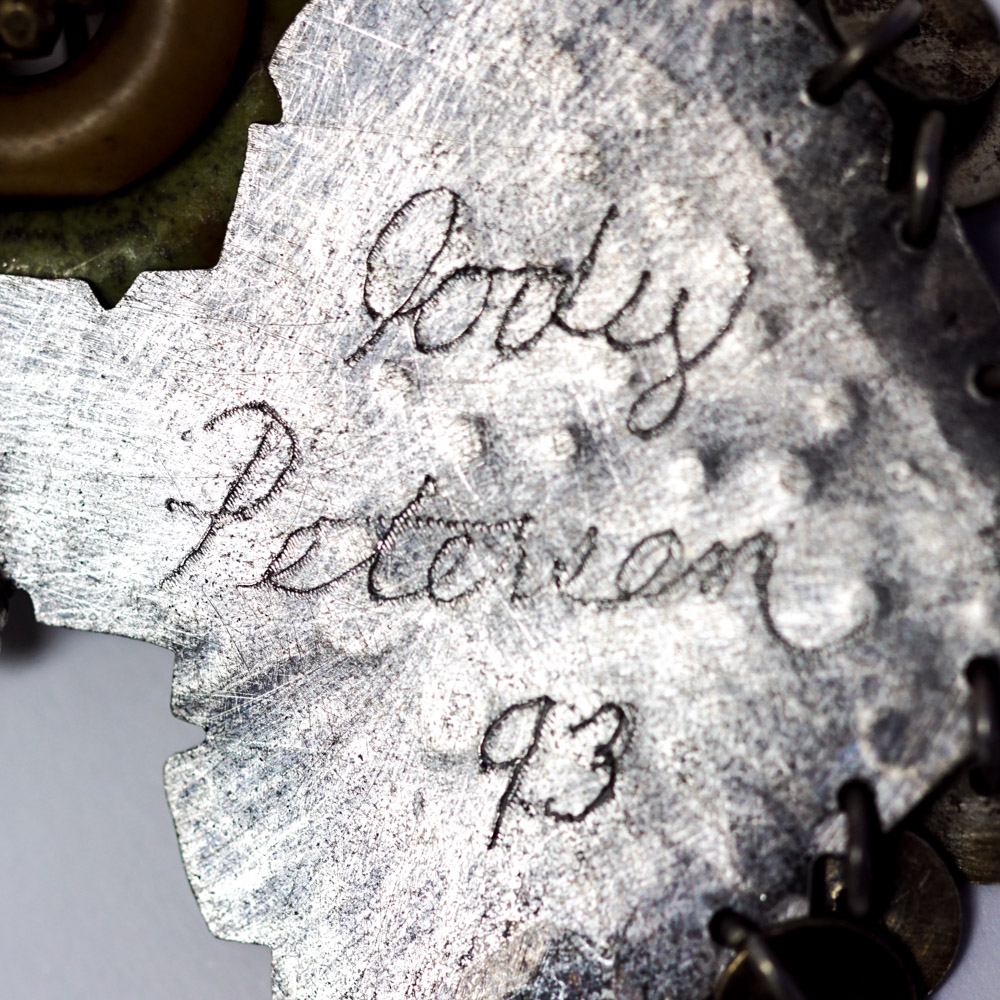 Jody Peterson Sterling Silver Earrings with Stone Beads