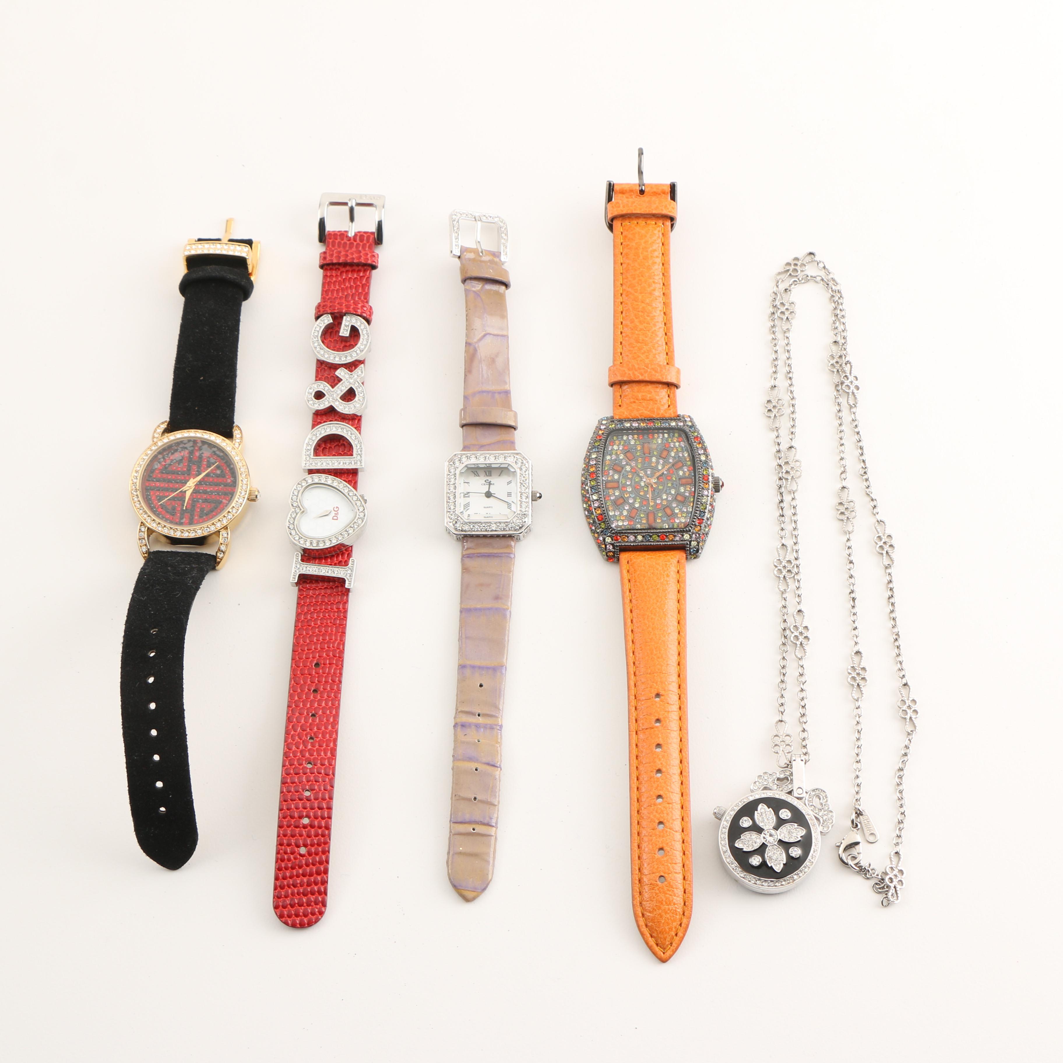 Assortment of Watches Including Victoria Wieck
