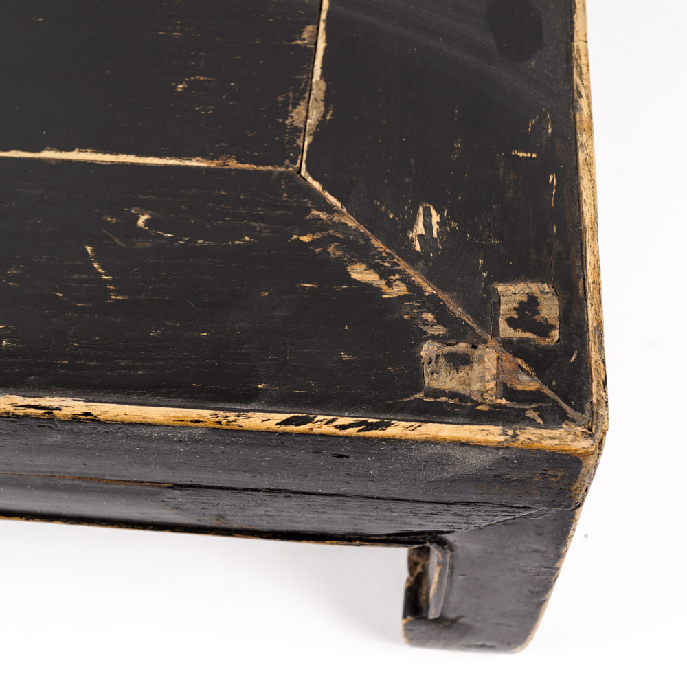 Antique Asian Elm Low Tea Table