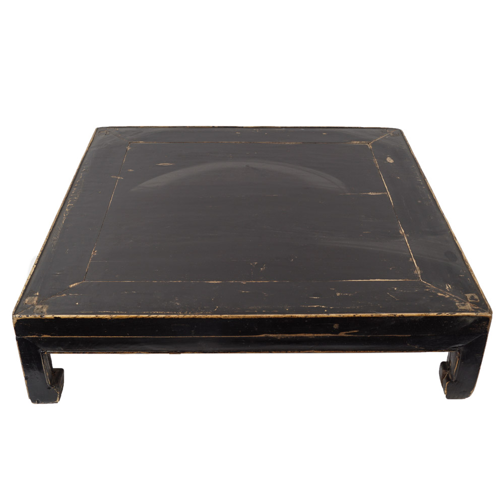 Antique Asian Elm Low Tea Table