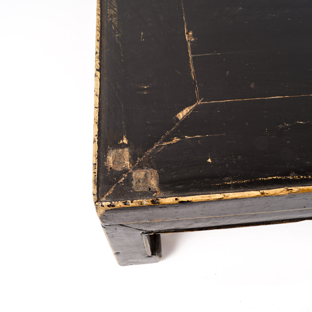 Antique Asian Elm Low Tea Table