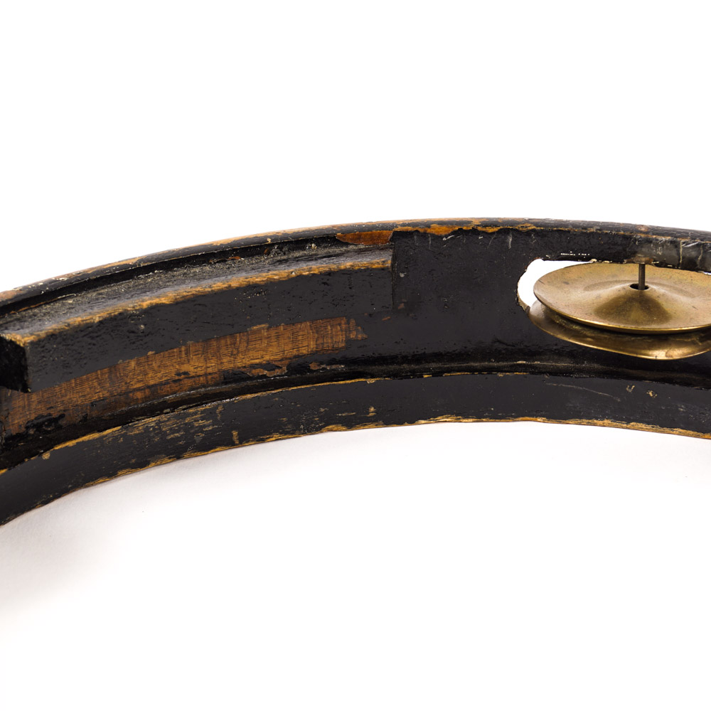 Vintage Hand-Painted Tambourines