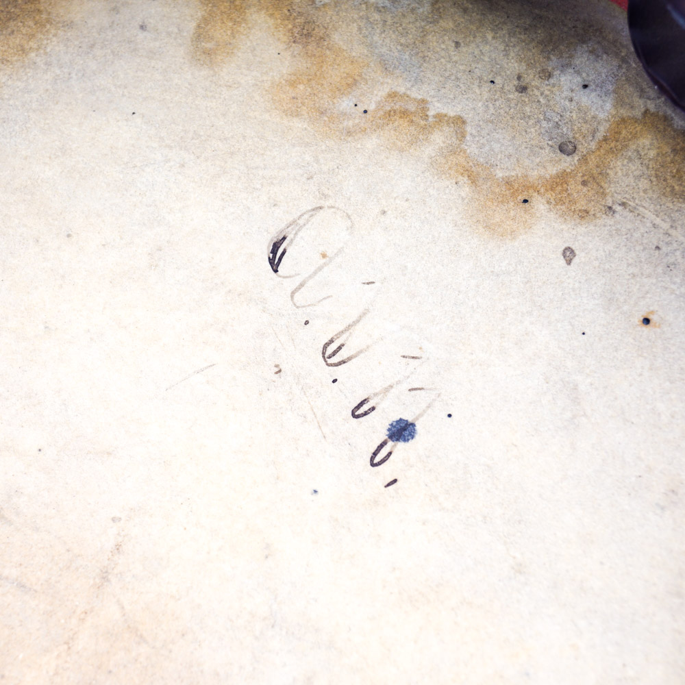 Vintage Hand-Painted Tambourines