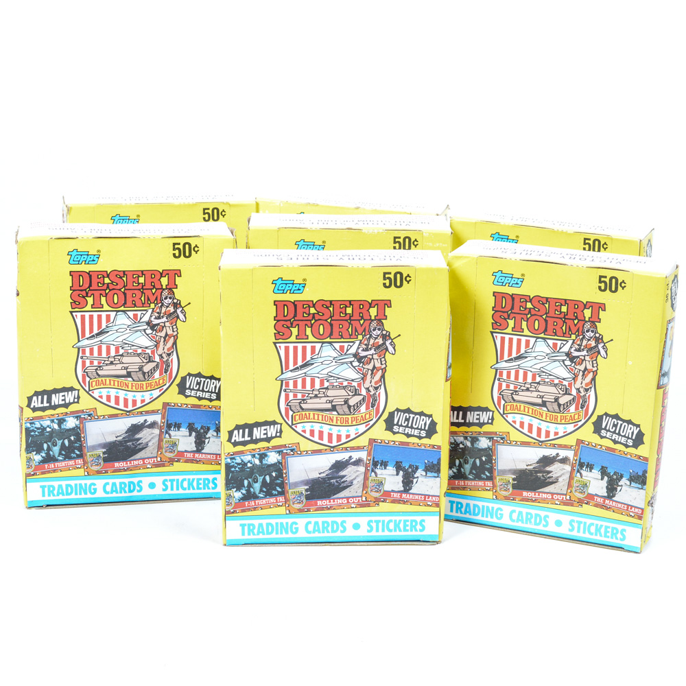 Topps "Desert Storm" Trading Cards