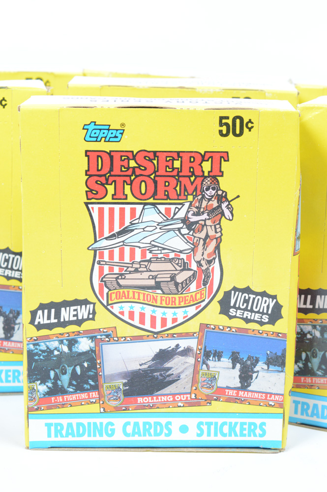 Topps "Desert Storm" Trading Cards