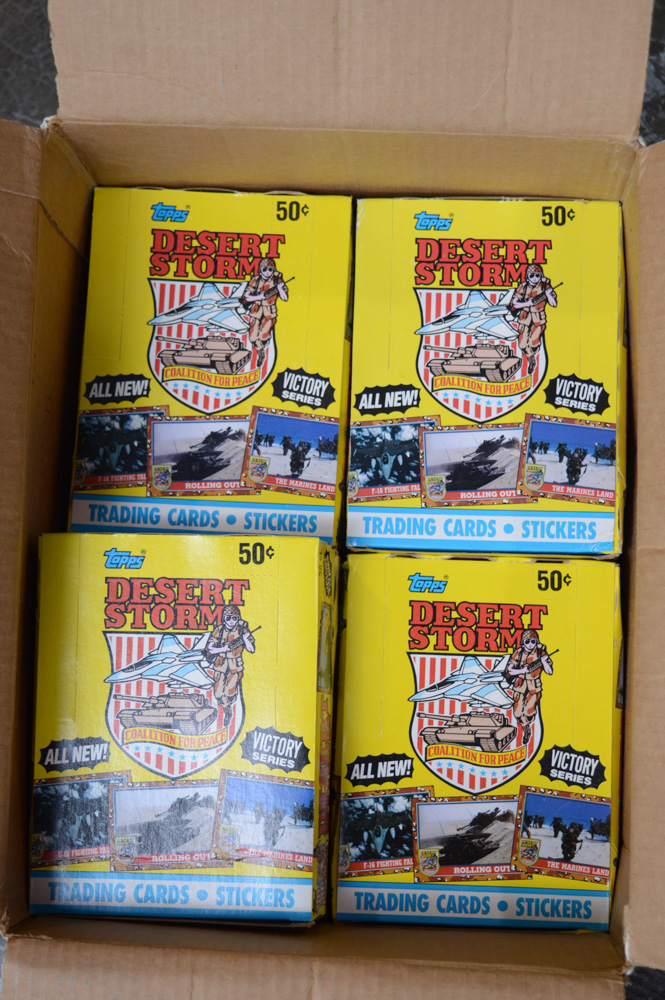 Topps "Desert Storm" Trading Cards