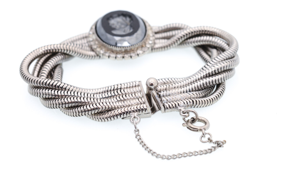 Vintage Hobé Cameo Set