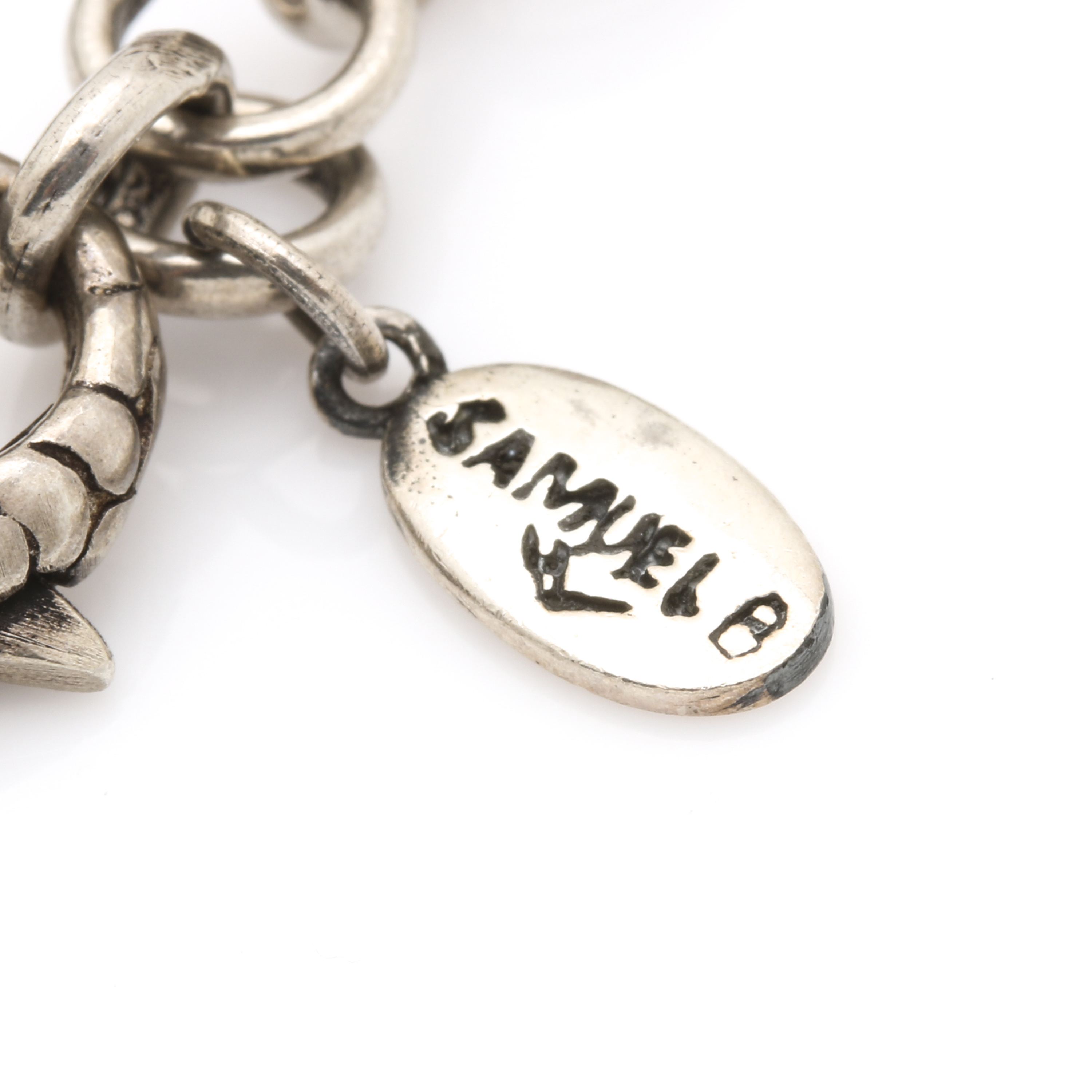 Samuel Benham Sterling Silver Gemstone Bracelet and Multi-Gemstone Earrings