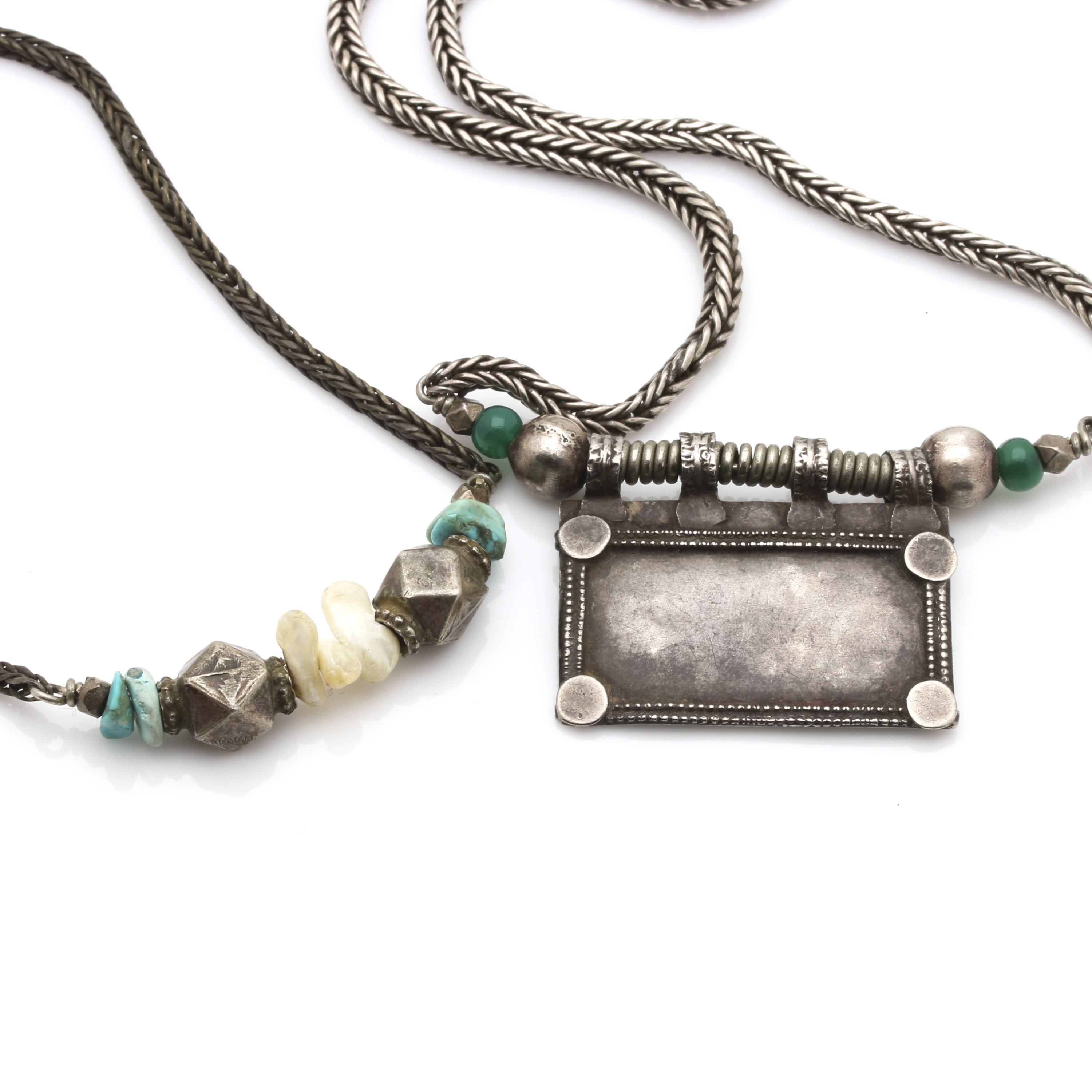 Collection of Costume Jewelry Including 800 Silver