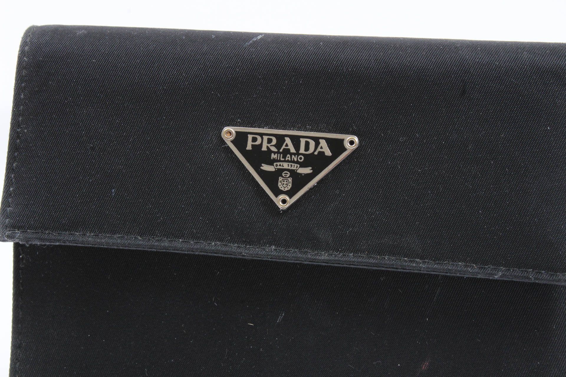 Prada Black Nylon Wallet