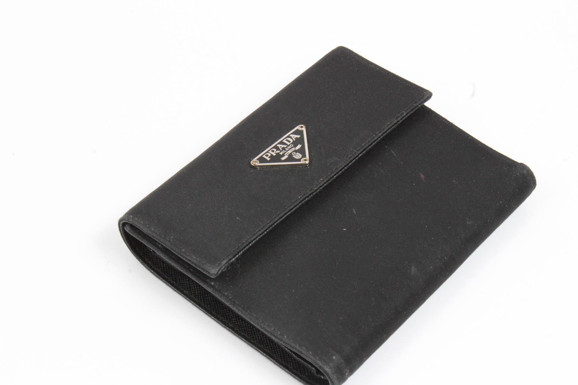 Prada Black Nylon Wallet