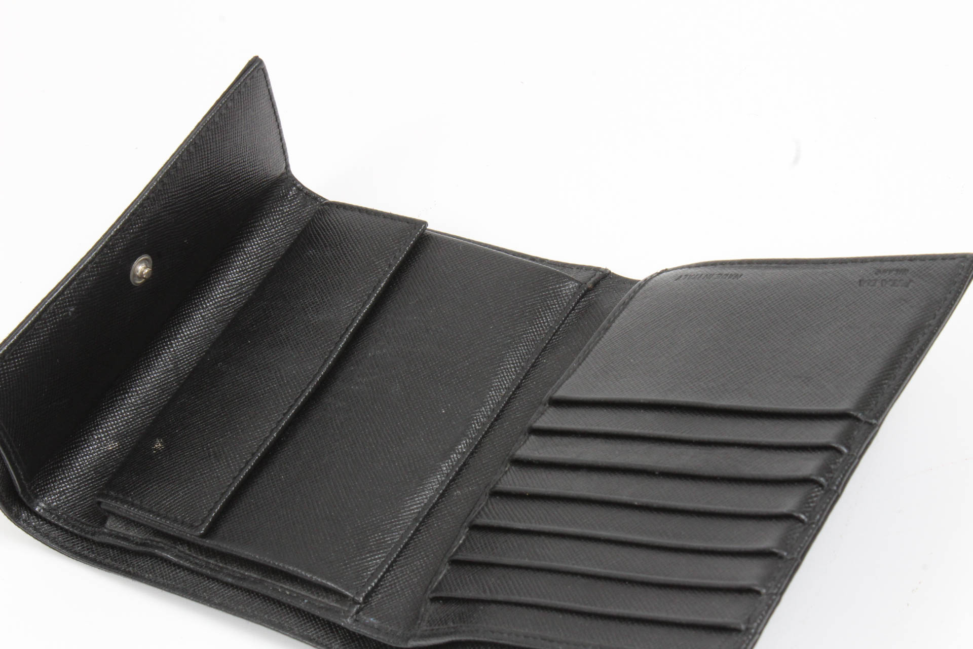 Prada Black Nylon Wallet