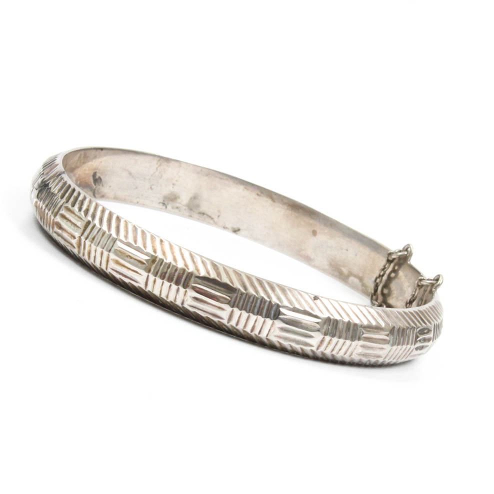 Sterling Silver Bangle