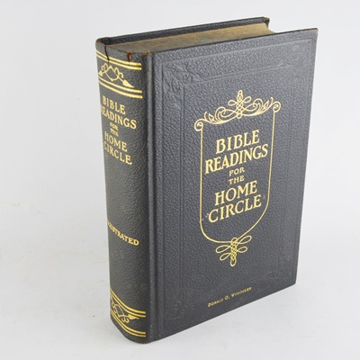 Donald O. Wynocker "Bible Readings for the Home Circle" Hardcover Book