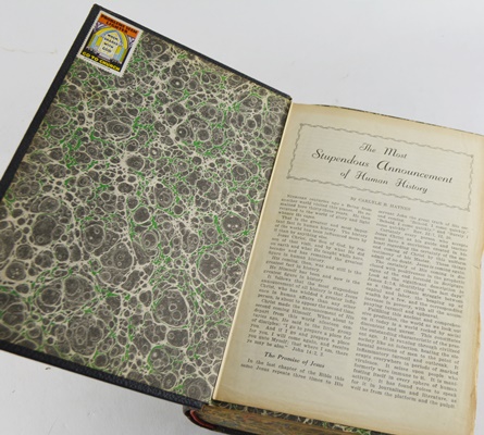 Donald O. Wynocker "Bible Readings for the Home Circle" Hardcover Book