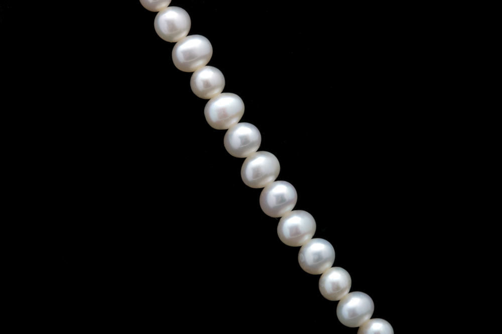 14K Yellow Gold and Freshwater Pearl Necklace