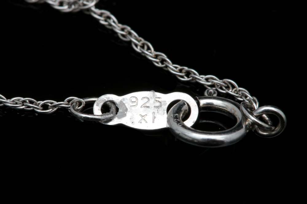 Sterling Silver and Diamond Pendant with Chain