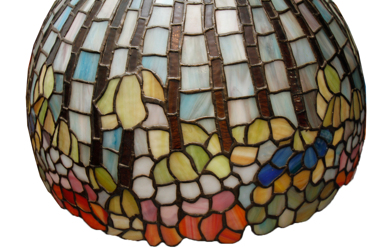 Tiffany Style Resin Chandelier