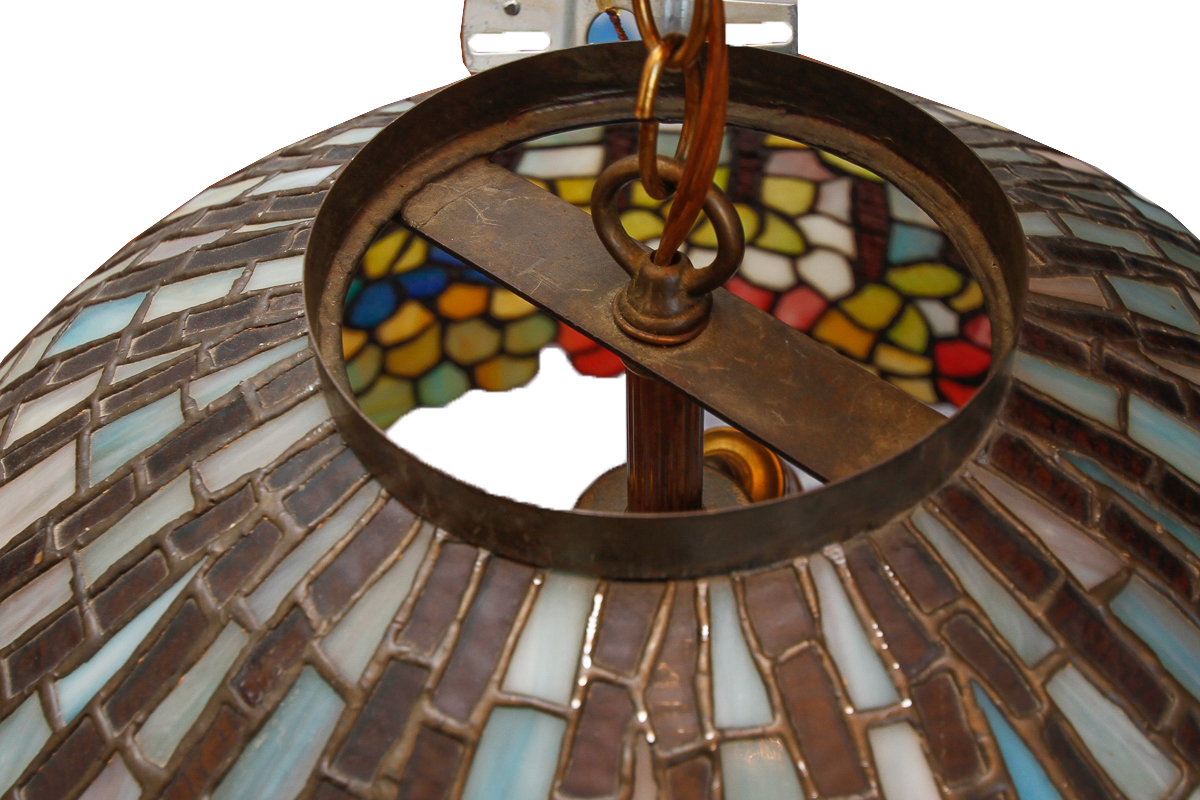 Tiffany Style Resin Chandelier