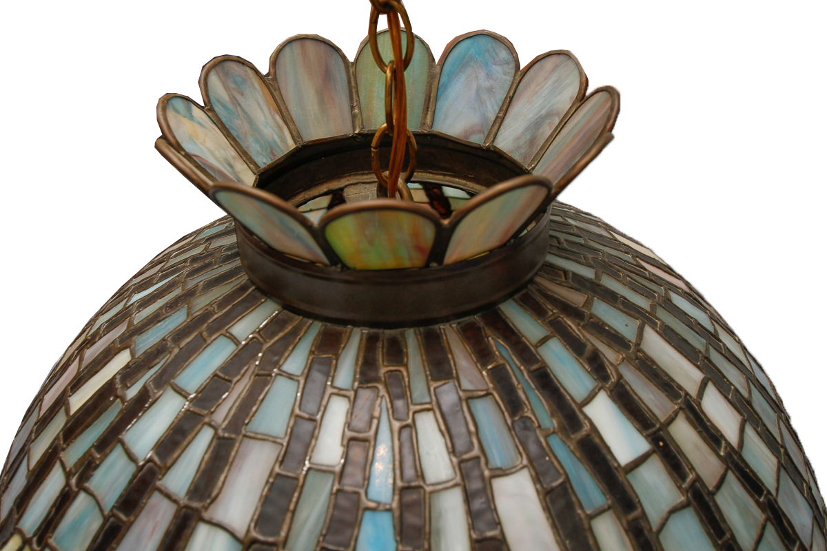 Tiffany Style Resin Chandelier