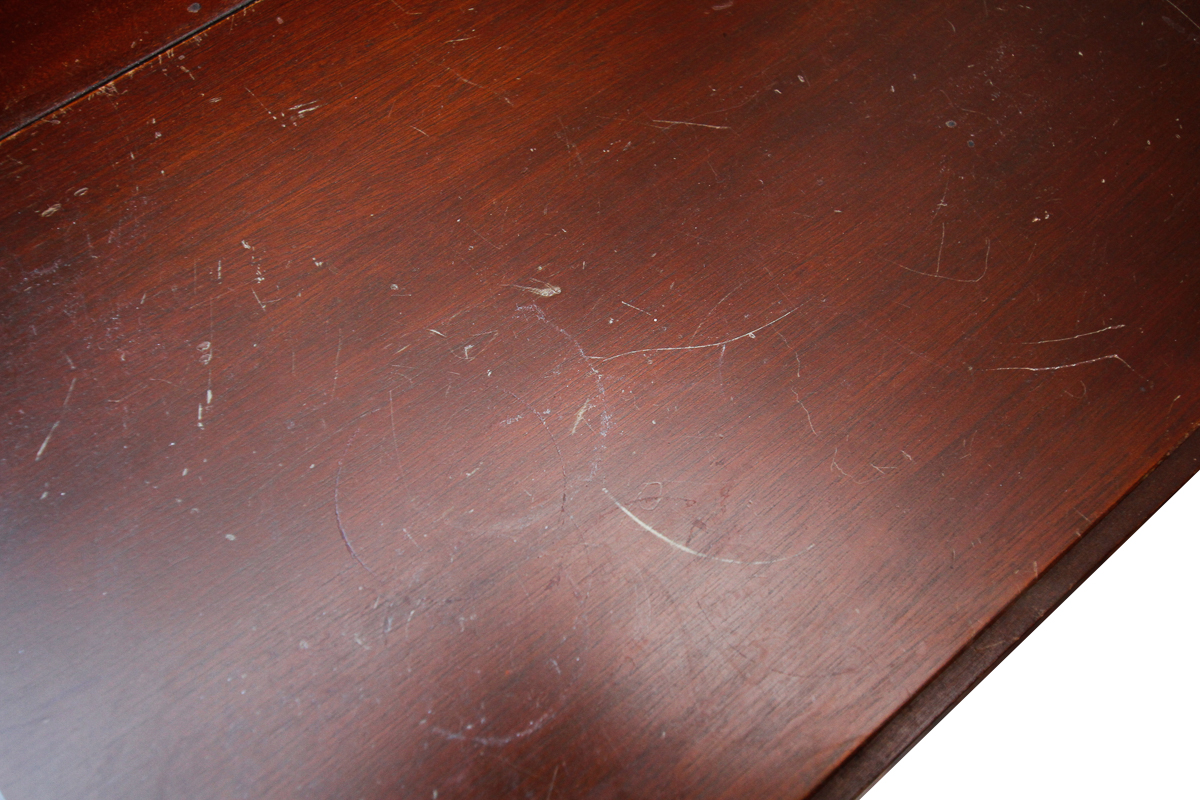 Vintage Mahogany Chippendale Style Secretary Desk