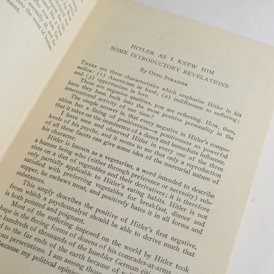 Dr. Kurt Krueger "I Was Hitler's Doctor" Hardcover Book