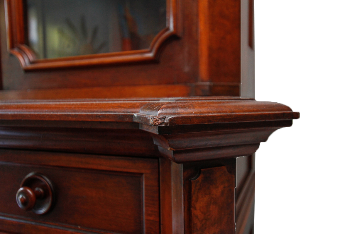 Antique Renaissance Revival Secretary Desk